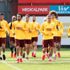 Galatasaray, Club Brugge maçı hazırlıklarını sürdürdü Galatasaray, Club Brugge maçı hazırlıklarını sürdürdü