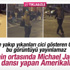 Baltimore eyleminde Michael Jackson dansı yapan Amerikalı Baltimore eyleminde Michael Jackson dansı yapan Amerikalı