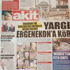 Akit gazetesinden Ergenekon hakkında skandal sözler! Akit gazetesinden Ergenekon hakkında skandal sözler!