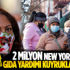 İşsiz New Yorklular hindi için kuyrukta İşsiz New Yorklular hindi için kuyrukta