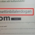 'necmettinbilalerdogan.com'u 264 bin liraya satışa çıkardı 'necmettinbilalerdogan.com'u 264 bin liraya satışa çıkardı