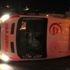 Otomobille çarpışan ambulans devrildi: 1 yaralı Otomobille çarpışan ambulans devrildi: 1 yaralı