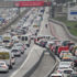 İstanbul'da kısıtlama öncesi trafik yoğunluğu yüzde 62 olarak ölçüldü