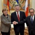 Merkel ve Hollande Ukrayna'da Merkel ve Hollande Ukrayna'da