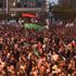 Trablus'ta General Halife Hafter saldırısı için protesto gösterisi yapıldı