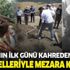 Bayramın ilk günü kahreden haber! Eşini elleri ile toprağa verdi!