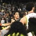 İspanya'da basketbol maçında kavga!