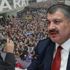 Yurttaş kongreye tepki gösterirken Bakan Koca tebrik etti Yurttaş kongreye tepki gösterirken Bakan Koca tebrik etti