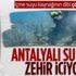 Şişeler, kırık cam ve inşaat molozları... Antalya'nın içme suyu kaynağının dibi çöplüğe döndü