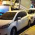 Bursa'da doğalgaz borusuna ve 10 araca çarpan kamyonet korku saçtı