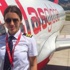 Sabri'nin eşi yardımcı pilot oldu