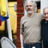 Noam Chomsky, Assange'ı ziyaret etti