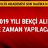 EGM bekçi alımı 2019 başvuru formu Polis Akademisi son dakika Bekçilik başvuru şartları