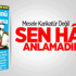 Mesele Karikatür Değil Sen Hâlâ Anlamadın Mı? Mesele Karikatür Değil Sen Hâlâ Anlamadın Mı?