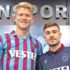 Trabzonspor yeni transferleri Andreas Cornelius ve Dorukhan Toköz için imza töreni düzenledi