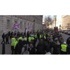 Londra'da Charlie Hebdo Protestosunda Gerginlik Londra'da Charlie Hebdo Protestosunda Gerginlik