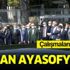 Başkan Erdoğan Ayasofya Camii'nde incelemelerde bulundu Başkan Erdoğan Ayasofya Camii'nde incelemelerde bulundu