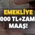 Emekliye 1000 TL+zamlı maaş! Memur ve emekli Temmuz 2020 maaş farkları ne zaman hesaba yatacak?