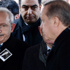 Mustafa Koç’un cenazesinde dikkat çeken kare