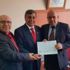 Arif Teke mazbatasını aldı ve görevine başladı Arif Teke mazbatasını aldı ve görevine başladı