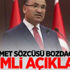 Hükümet Sözcüsü Bozdağ'dan önemli açıklama