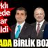 ﻿Kimyada birlik bozuldu. İki farklı cephede kılıçlar çekildi