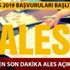 ÖSYM ALES 2019 son dakika başvuruları başladı mı? ÖSYM ALES 2019 son başvuru tarihi ne zaman? ÖSYM ALES 2019 son dakika başvuruları başladı mı? ÖSYM ALES 2019 son başvuru tarihi ne zaman?