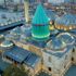 Mevlana Müzesi'nin turkuaz kubbesi yenileniyor