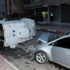 Polis aracı devrildi: 5 yaralı