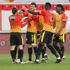 Süper Lig'in 29. haftasında Göztepe, sahasında BB Erzurumspor'u 3-1 mağlup etti Süper Lig'in 29. haftasında Göztepe, sahasında BB Erzurumspor'u 3-1 mağlup etti