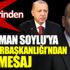 ﻿Süleyman Soylu'ya Cumhurbaşkanlığı’ndan şok mesaj