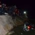 Uşak'ta 5 genç otomobille gölete uçtu