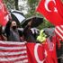 Fransa ve Macron'un İslam karşıtlığı protesto edildi Fransa ve Macron'un İslam karşıtlığı protesto edildi