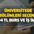 2020 YKS'ye girecek öğrenciler dikkat! Üniversitede bu 3 bölümü seçeceklere 2334 tl burs ve iş müjdesi