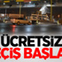 Otoyol Ve Köprülerde Ücretsiz Geçiş Başladı
