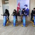 Yeşil pedallar belediye binasında