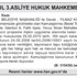 İSTANBUL 3.ASLİYE HUKUK MAHKEMESİ’NDEN