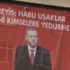 Erdoğan için ilginç pankart