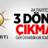 AK Parti'de 3 Dönem Çıkmazı