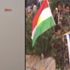 Erbil'deki referandum etkinliklerinde İsrail bayrağı açıldı
