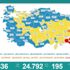 Türkiye'de 195 yeni can kaybı ve günlük 24 bin 792 vaka