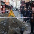 BEDAŞ kepçesi doğalgaz borusunu patlattı