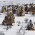 Kapadokya'da kar yağışı