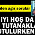 Avni Özgürel'den çarpıcı İstanbul soruları Avni Özgürel'den çarpıcı İstanbul soruları