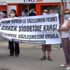 ING önünde Ozan Güven protestosu