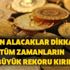 Altın alacaklar ve satacaklar dikkat! Tüm zamanların en büyük rekoru kırıldı! Uzmanlar bugün altında ne bekliyor?