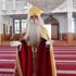 Alman Noel Baba Antalya'da camiye gitti