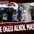 Baba ile oğlu alkol masasında kavgaya tutuşup birbirini bıçakladı