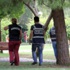 Parkta Narkotik Köpekli Uyuşturucu Uygulaması
