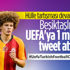 Beşiktaş'tan UEFA'ya limit isyanı: 1 milyon tweet atıldı